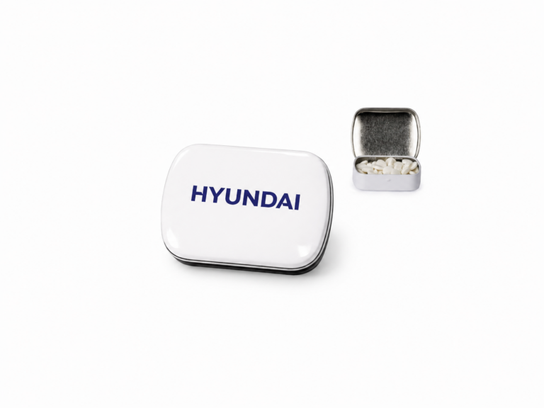 White Tin With Mints  - 25 gr