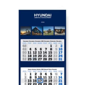 4 Months Calendar 2026
