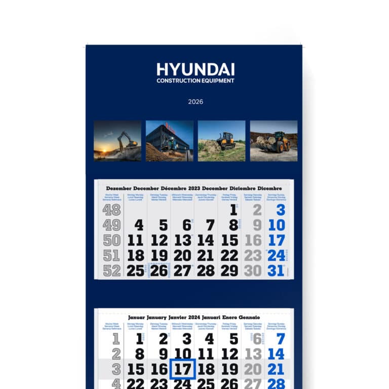 4 Months Calendar 2026
