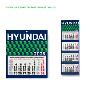 4 Months Calendar 2026